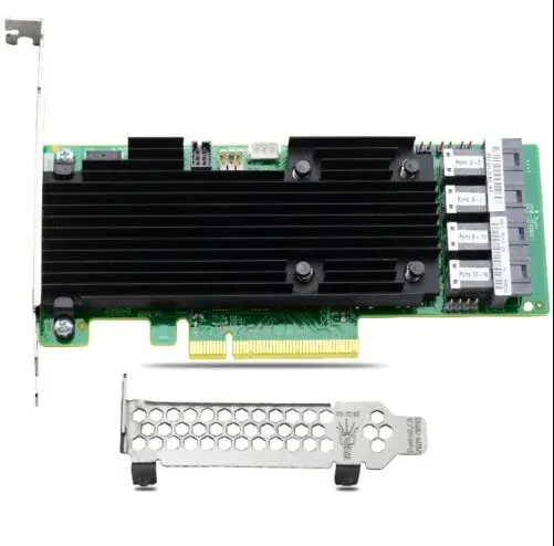 LSI MegaRAID SAS ของแท้9361-16i แปดพอร์ต12กิกะไบต์/วินาที SFF8643 * 4 PCI Express SATA ตัวควบคุมการโจมตี