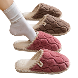 Peluche douce personnalisée pour femmes et hommes, intérieur, antidérapant, chaud, hiver, printemps, automne - Product Image 3