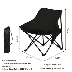 Sillas Luna Plegables Ligeras y Portátiles en Oferta para Acampar al Aire Libre, Senderismo, Pesca, Montañismo y Uso en la Playa - Product Image 3