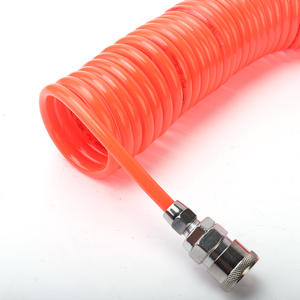 Mangueras de Aire Telescópicas de Tubo de Resorte de PU de 3 m de Longitud Personalizadas, Bombas de Aire de Alta Presión de 14 mm, Accesorios Neumáticos en Espiral de 16*12 mm - Product Image 1