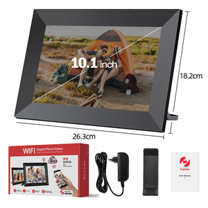 32GB <strong>Memory</strong> 10.1 Inch Touch Video <strong>Digital</strong> Picture Lcd Cloud Share Via Frameo App Wifi <strong>Digital</strong> Photo <strong>Frame</strong> - Product Image 5