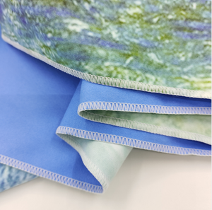 Toalla <span class=keywords><strong>de</strong></span> playa <span class=keywords><strong>de</strong></span> microfibra <span class=keywords><strong>de</strong></span> alta calidad, logotipo personalizado, plástico reciclado <span class=keywords><strong>de</strong></span> secado rápido sin arena, estilo Tropical novedoso - Product Image 4