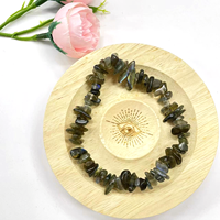 Bracelet élastique en quartz rose naturel Jingfa Crystal, bijoux fantaisie en vrac, idéal pour un cadeau