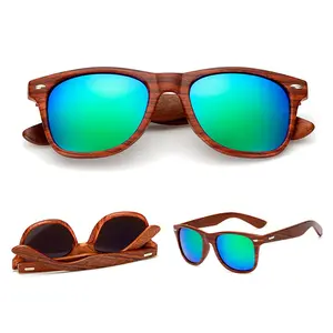 DLC9009 In Stock high quality oem wooden custom sunglasses with wood grain printing fashion UV400