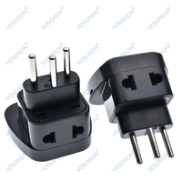 Adaptateur de voyage universel Suisse 2 en 1 US EU AU UK vers prise suisse Type J, prise de terre pour le Rwanda, le Liechtenstein