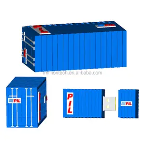 Logistiek Giveaway Souvenir Pvc Container Usb Pen Drive Gift Mini Container Usb Flash Drive