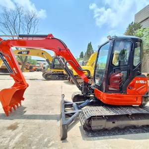 Le Japon a utilisé les mini excavatrices hydrauliques Kubota Kx155 mini pelleteuse Kubota KX155 de 5 tonnes kx155 en vente - Product Image 3