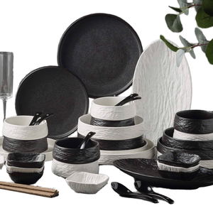 Ceramic Eco-Friendly Modern Luxury Bone China <b>Dinnerware</b> <b>Sets</b> for Home & Restaurant Use Seasoning Bowls Sushi & Vinegar Bowls - Product Image 1