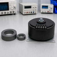 Nouveau noyau de transformateur toroïdal en acier au silicium B23G110 de 0,33 mm, laminé à chaud, avec service de découpe