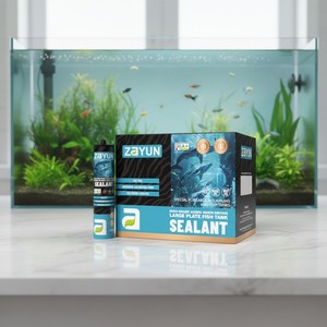 ZaYUN <span class=keywords><strong>Silicone</strong></span> adhésif transparent blanc, imperméable et résistant aux intempéries, séchage rapide, RTV pour <span class=keywords><strong>aquarium</strong></span> et construction, 300 ml - Product Image 2