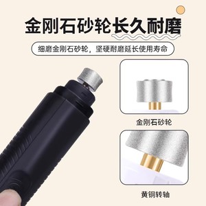 ตะไบเล็บสัตว์เลี้ยงไฟฟ้า สีขาว ชาร์จได้ สำหรับสุนัขและแมว เครื่องมือดูแลเล็บและกรูมมิ่ง - Product Image 3