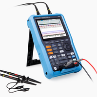 Siglent SHS810X 5-en-1 Portable Oscilloscope Multimètre Analyseur de Spectre Enregistreur de Données avec 2CH 100MHz