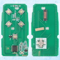MS 5 bouton 433mhz fcc KR55WK49264 46 puce télécommande intelligente clé vierge sans clé pour volvo xc60 s60 v40 v60 s80 xc70 voiture fob