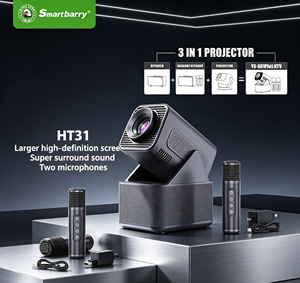Mini Proyector Portátil HT31 de 720P con Alto Lumen, Proyector de Video para Pared, Hogar, Dormitorio, Estudiantes, Cine Portátil - Product Image 1