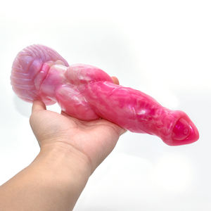 NNSX-consolador curvado con ventosa para punto G, cabeza puntiaguda Flexible, pene de Animal de fantasía para mujeres Gay, Juguetes sexuales, tienda - Product Image 3
