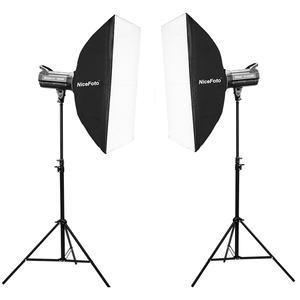 KT-HC403-X (HC-1000SB III ) <span class=keywords><strong>NiceFoto</strong></span> 100W 5600K daylite CRI 95 + COB LED วิดีโอชุดไฟสําหรับถ่ายภาพ - Product Image 1