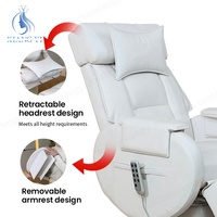 Salon moderne inclinable réglable 3 moteurs Facial Spa LED Beauty Lash Bed pour salon