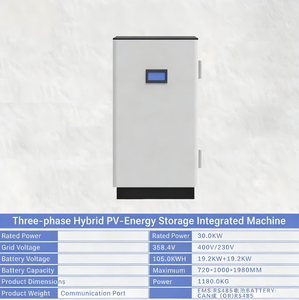 <b>Energy</b> <b>Storage</b> <b>System</b> Solar Grid-connected and Off-grid 30kw 105KWH Photovoltaic <b>Energy</b> <b>Storage</b> Charging Integrated Machine - Product Image 3