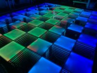 Miroir infini 3D, 30x50cm, à led, portable, pour piste de danse, événements de mariage