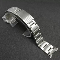 Bracelet de Montre de Luxe pour Homme Jubilee 19 mm 20 mm en Acier Inoxydable 316L pour ROLEX Daytona Water Ghost GMT Submariner