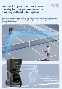 New Arrival Pusun AI Intelligence Smart Padel Tennis Ball Machine Pusun PT-Pro AI Tennis Ball Launcher Training Match Usage - Product Image 3
