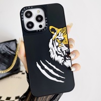 Coque de téléphone 3D mignonne motif couple de dessin animé en promotion pour iPhone 17 16 15 14 13 12 Pro Max 15 Plus, protection arrière anti-chute