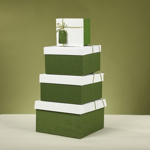 Boîte Cadeau Luxe Rétro Minimaliste Style Frais et Vert Matcha pour Cosmétiques, Anniversaire, Robe, Rituels – Emballage Élégant - Product Image 5