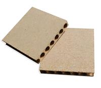 Panneaux de particules creux polyvalents en bois de bambou, fabrication directe d'usine, applications pour portes intérieures, qualité ciment et balle de riz