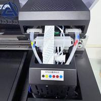 Nueva Impresora Digital Directa a Prenda (DTG) 4060 con Cabezal de Impresión e Iluminación LED para Impresión Personalizada de Camisetas y Telas