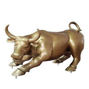 Escultura de Toro <span class=keywords><strong>Dorado</strong></span> de Acero Inoxidable de Tamaño Personalizable para <span class=keywords><strong>Hotel</strong></span>/Centro Comercial/Decoración de Arte Público Moderno - Product Image 1
