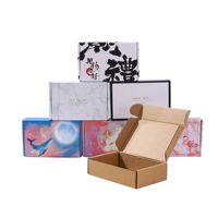Caja de Cartón Corrugado para Envíos de Comercio Electrónico, Impresa Personalizada, de Alta Gama, con Laminación Brillante/Mate