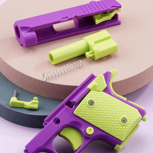 Cucciolo di gravità sensoriale M1911 pistola Backblowback Mini coltello di carota per bambini Mini modello di decompressione giocattolo - Product Image 6