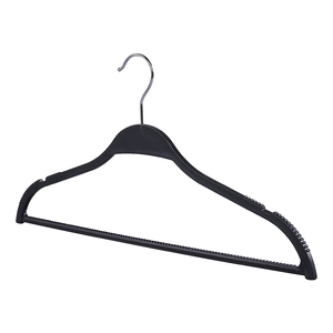 Bán Buôn Cửa Hàng Bán Lẻ 5 Màu Sắc May Mặc Đen Người Lớn Nhựa Móc Áo - Product Image 5