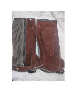 Premium Leather Horse <b>Riding</b> <b>Chaps</b> With Durable Stitching For Equestrian Training And <b>Riding</b> Comfort - Product Image 1