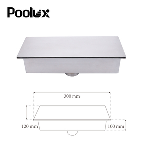 Cascade en acier inoxydable pour <span class=keywords><strong>piscine</strong></span>, cascade silencieuse en acier inoxydable 304, élément d'eau pour aménagement paysager et <span class=keywords><strong>piscine</strong></span> décorative - Product Image 4