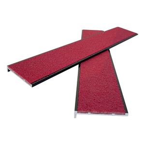 2 pollici esterno esterno antiscivolo nero per il naso delle scale Wooster in alluminio - Product Image 6