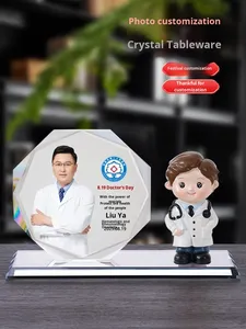 Trofeo Conmemorativo Personalizado de Dibujos Animados para <span class=keywords><strong>Regalo</strong></span> de Profesionales Médicos, Hombres y Mujeres, para el Retiro o Apreciación - Product Image 3