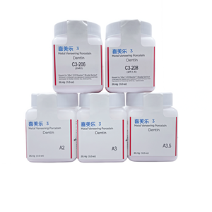 Ceramco3 dentale metallo in polvere ceramica smalto naturale impiallacciatura media dentina smalto opaco per terapia orale attrezzature accessori - Product Image 4