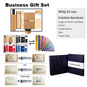 Caja de Regalo Corporativa VIP de Lujo Dorada con Logotipo Personalizado Premium 2025 para el Banco de Etiopía - Product Image 4