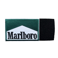 Patchs brodés personnalisés pour cigarettes, pour la décoration de vêtements et sacs, badges auto-agrippants, accessoires vestimentaires