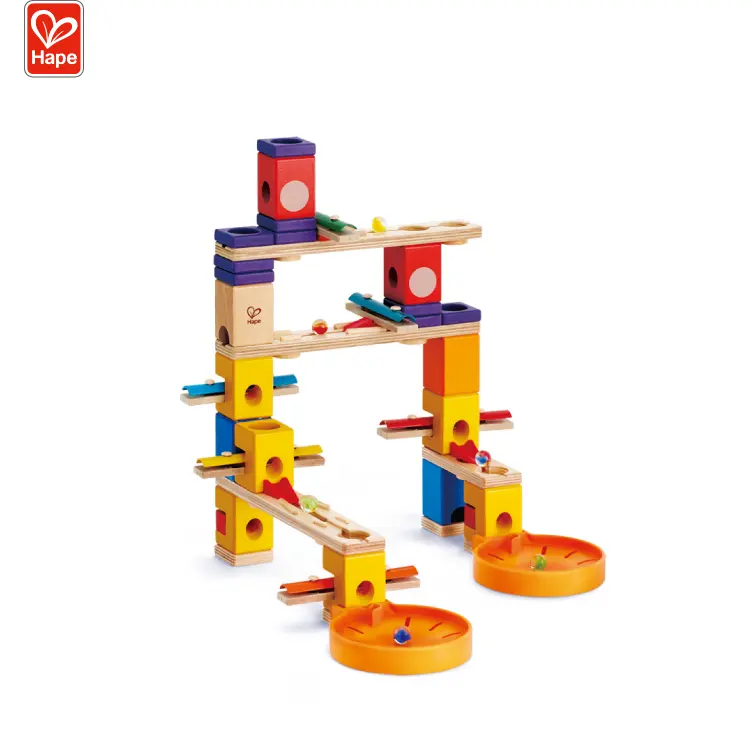 ขายร้อน Hape Quadrilla Marble Run-เพลง Motion,ของเล่นเพลง Motion สำหรับกลุ่มอายุ 4Y +