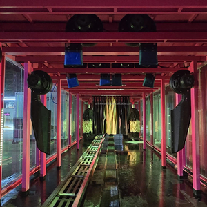 Tùy chỉnh tự động 14 bàn chải đường hầm Máy rửa xe + Máy hút bụi toàn bộ - Product Image 4