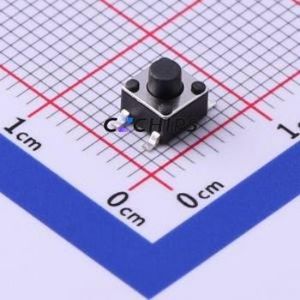 TS4545TP Tactile Switch SMD-4P,4.5x4.5mm Switch Single Pole Single Throw Round Button Vertical Mount 4.5mm - Product Image 1