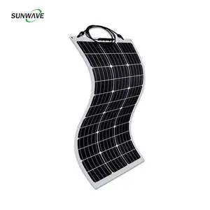 Sunwave pemasok bagus modul pv surya panel fotovoltaik fleksibel