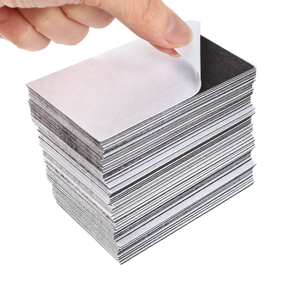 Personalizzare 2x3 pollici Peel and Stick supporti magnetici forti spazi in bianco stampabili foglio magnetico autoadesivo biglietto da visita magnete - Product Image 2