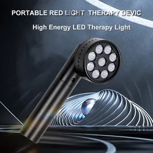 MEETU led thérapie par la lumière rouge led soulagement de la douleur thérapie par la lumière rouge infrarouge dispositif de thérapie par la lumière rouge