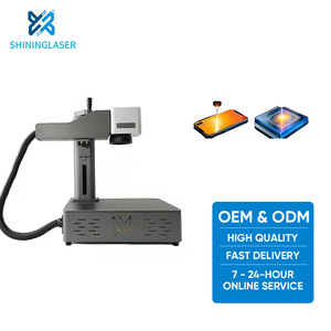 Trung Quốc đa chức năng xách tay Máy tính để bàn UV Laser đánh dấu máy cho mỹ phẩm chai Ống lọ hộp - Product Image 1