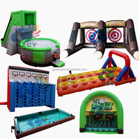 Château gonflable commercial pour le jeu interactif de duel de gladiateur de videur de sports pour les carnavals et les événements de team-building