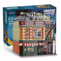 Xmork Friends, Bloques de Construcción del Apartamento de The Big Bang Theory, Juguete Educativo de Plástico, Modelo de la Serie de TV