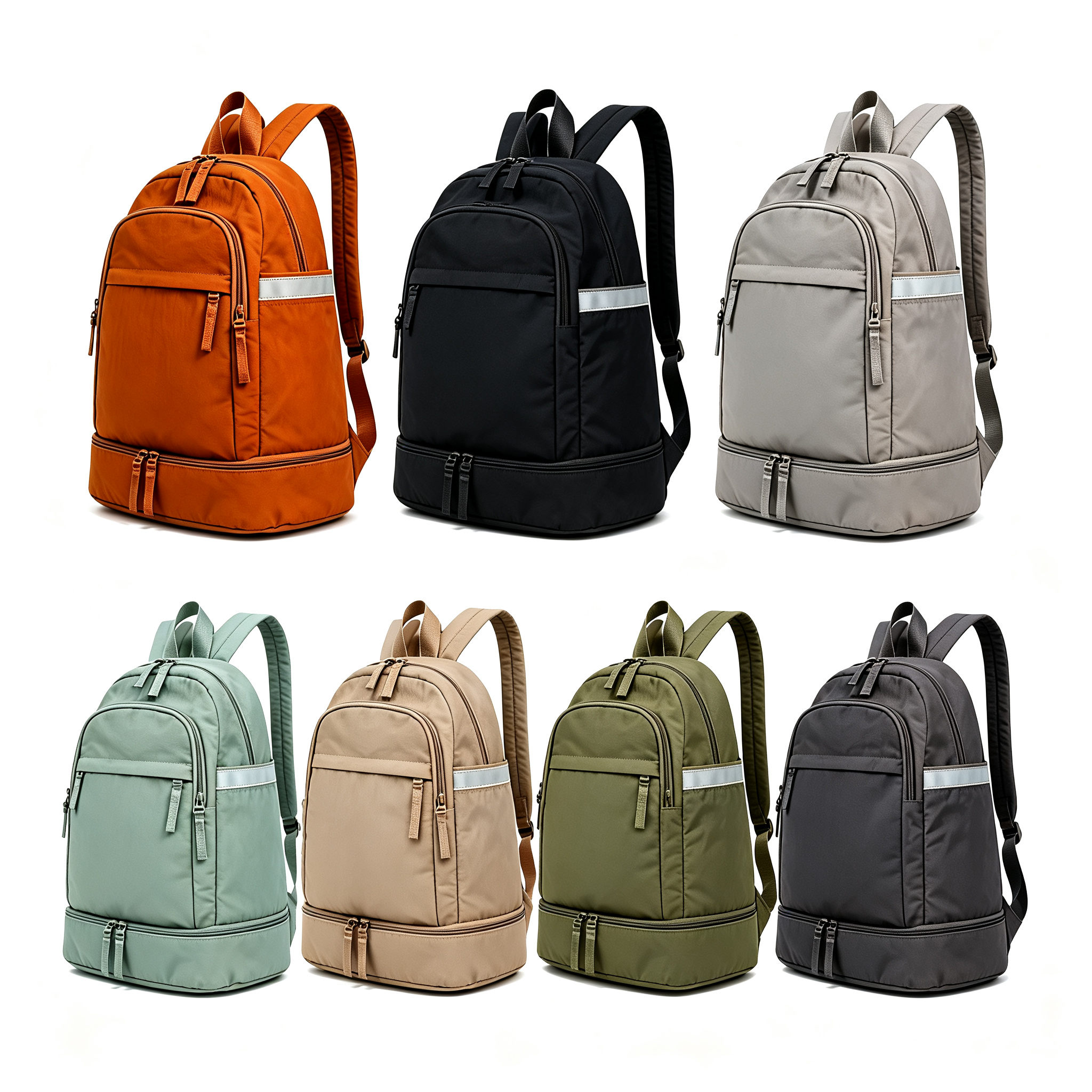 Large Capacity Backpack Lightweight Nylon School